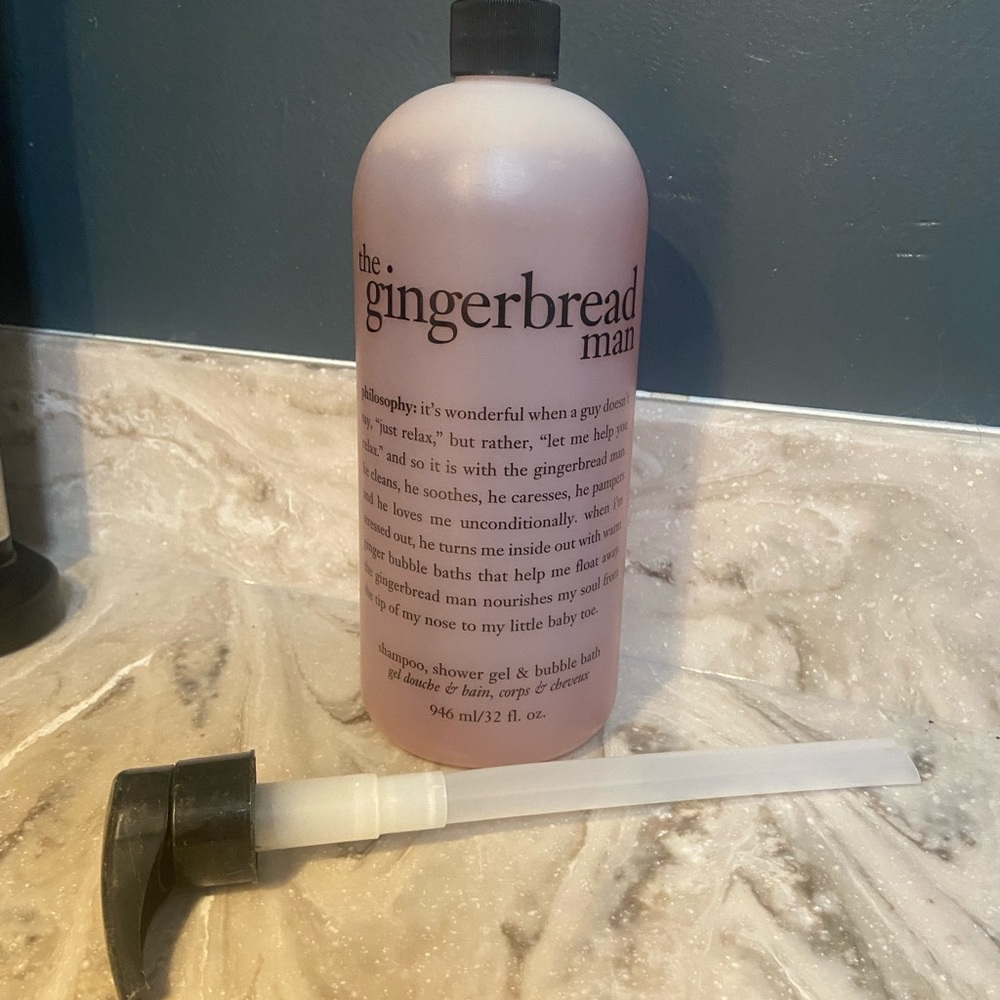 Philosophy the Gingerbread Man shower gel
